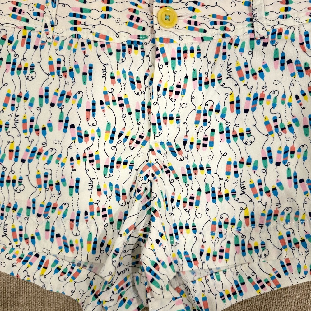 Lilly Pulitzer White Relaxed Fit Shorts